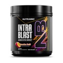 NutraBio Intra Blast Bcaa Powder Amino Acid Supplement, Electrolyte & Hydration Blend, Intra, Pre Workout & Muscle Recovery, 20g Eaa Amino Acids Powder, 5g Glutamine- Passion Fruit, 30 Serving