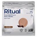 Ritual Vegan Protein Powder - 20g Pea Protein with BCAA Complete Amino Acid Profile - Supports Lean Muscle* - Plant-Based Protein - Tested for Heavy Metals - Sugar-Free** - Non-GMO - Chocolate - 1 Lbs