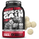 Bully Max 2-in-1 Muscle Builder Chewable Tablets for Puppies & Adult Dogs - Puppy & Dog Vitamins & Supplements for Muscle Gain & Growth - Ultimate Canine Multivitamins for All Breeds & Ages - 60 Tabs
