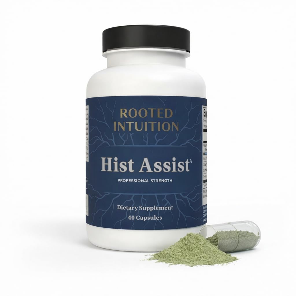 Hist Assist | Seasonal Sinus & Immune Balance Formula | Quercetin Bromelain NAC Nettle | Non-GMO Gluten Free | 40 Capsules