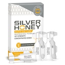 Absorbine Silver Honey Rapid Ear Care Vet Strength Concentrated Doses, 5 Ear Drops for 10 Days on 1 Ear for Dogs & Cats, Medical Grade Manuka Honey & MicroSilver BG