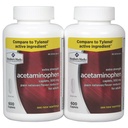 Members Mark Acetaminophen, 1200 Caplets, Pain Reliever, 500 mg