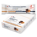 Designs for Health Performance Peptides Bars (12 Bars) | 15 g Whey Protein + 2.4 g PeptiStrong for Muscle & Endurance Support – Sweetened with Allulose – Vegetarian, Gluten-Free, Non-GMO, <1 g Sugar