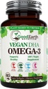 Dầu Algal - Công ty DHA Omega 3 Tùy chọn dầu cá - Booster não, Supplement & Prefevides Health Heart & Immunune Hỗ trợ Algae - 60 Fish Softgels