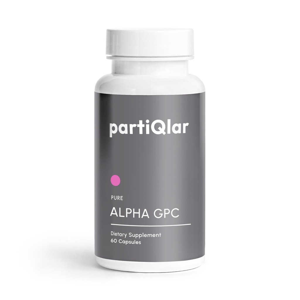 Alpha GPC 300mg - High Purity Choline Supplement for Focus, Memory & Cognitive Performance - Bioavailable Acetylcholine Brain Booster - 60 Veggie Capsules