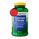 Spring Valley Calcium Citrate 600 mg, 300 Tablets - Bone & Joint Health + STS Sticker.