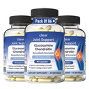 Glucosamine Chondroitin MSM with Turmeric & Boswellia 540 Capsules | 8-in-1 Joint Support Supplement for Flexibility & Mobility | Joint Supplement for Men & Women – Supports Back, Knees, Hips & Joints