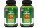 Irwin Naturals Maximum Strength 3-in-1 Carb Blocker - Neutralize Carbohydrates, Aids Digestion and Metabolism Booster - White Kidney Bean Extract + Chromium + Enzyme Blend - 150 Soft-Gels - 2 Pack