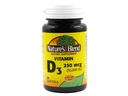 Nature's Blend Vitamin D3 250 MCG (10,000 IU), 90 SOFTGELS