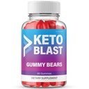 Blast Keto ACV Gummies, Keto Blast ACV Gummies, Blast Ketosis + ACV Gummys Supplement - Maximum Strength, All Natural Support Formula Keto+ACV, Official BlastKeto Premium Gummy Reviews (1 Pack)