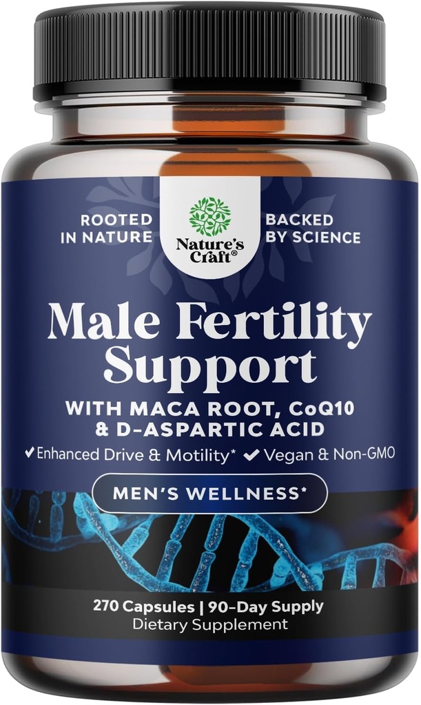 Suppeplement September – Seamen Volter with CoQ10 maint, Maca Foot, Methyl Folate & D Astatic Actific & D.Astatic – Mens Pertoty Supplement for Sperm Mototy - conception for, 90 วัน