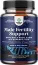 Pre Conception Male Fertility Supplement - Semen Volume Booster with CoQ10, Maca Root, Methyl Folate & D-Aspartic Acid - Mens Fertility Supplement forזרע Motility - קונספט עבורו, 90 ימים