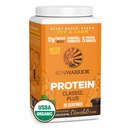 Sunwarrior - Classic Plus, Vegan Protein Powder with Peas & Brown Rice, Raw Organic Plant Based Protein, Chocolate, 30 Servings