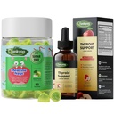 Q'ankyaq Thyroid Support Liquid Drops, Thyroid Support for Women, Appetite Booster Gummies for Kids Ages 3+