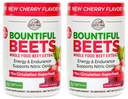 Country Farms Bountiful Beets Powder, Wholefood Beet Extract Superfood, Natural Nitric Oxide Booster, Helps Support Healthy Circulation and Promote Energy, Natural Pump, Cherry Flavor, 60 Servings