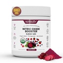Organic Beet Root Powder, Nitric Oxide Superfood Supplemen for Energy Support, Nitric Oxide Booster, Vegan, Mixed Berry Flavor - 8.8 oz, 30 Servings