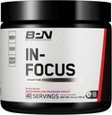 BARE PERFORMANCE NUTRITION, BPN in-Focus Brain Support supplement, Improve Focus ' Energy, Alpha GPC, Watermelon Passionfruit, 40 Servings
