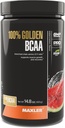 Maxler 100% Golden BCAA pulbere - Intra & Post Workout Recovery Drink for Accelerated Muscle Recovery & Lean Muscle Growth - 6 g Vegan BCAAs Aminoacids - 60 Servings - Pepene verde