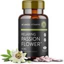 Mt. Angel Vitamins - Relaxing Passion Flower Extract Great Tasting Herbal Lozenge (Passiflora incarnata) - Altamente Bio Dispoñible 4: 1 Extracto - 60 Conde