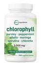Micro Ingredients Chlorophyll Super Greens Complex | 240 Veggie Capsules with Parsley, Moringa, Spirulina, Chlorella, & More | Gluten-Free, No Additives