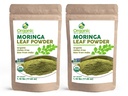 Organic Moringa Powder - 35.28 oz | Pack of 2 | USDA Organics, Non-GMO, Kosher, Halal, Moringa Olifera Powder - 100% Raw and Natural, by OSR