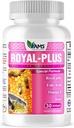 Amerika Medic & Science Royal-Plus (30 softgels) | Qadınlar üçün Royal Jelly Prenatal Vitamini / Fish Oil Omega-3 Fatty Acids və Folic Acid və Vital Nutrients