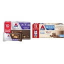 Atkins Endulge Caramel Nut Chew Bar, Dessert Favorite, 1g Sugar & Milk Chocolate Delight Protein Shake, 15g Protein, Low Glycemic, 2g Net Carb, 1g Sugar, Keto Friendly, 12 Count