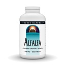 Source Naturals Alfalfa, Contains Organic Alfalfa - 648mg - 500 Tablets