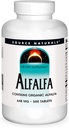 Zdroj Prírodné Alfalfa 10 Grain Dietary Supplement - 500 Tablety