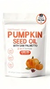 Pumpkin Seed Oil Capsules - Pumpkin Seed Oil with Saw Palmetto | 3000mg Cold-Pressed Blend for Hair Growth | Mini and Portable | Non-GMO - 60 Softgels