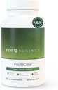 EcoNugenics PectaClear Detox supplement for Toxic Metal Cleanse — Naturally " Safely Eliminates Toxins for Gut, Liver ' Kidney Detox ' Repair - Helps with Energy, Weight, Hormone Balance – 60 Capsules