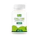 Chill Vibe Herbal Blend with Ashwagandha, Valerian, Passionflower, Linden Flower & Vitamin B6, Supports Calm & Relaxation, 120 Veggie Capsules, Non-GMO, Gluten-Free