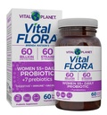 Vital Planet - Vital Flora Women Over 55 Daily Probiotic, 60 Billion CFU, Diverse Strains, Organic Prebiotics, Vaginal and Immune Support, Digestive Health Probiotics for Women 60 Capsules