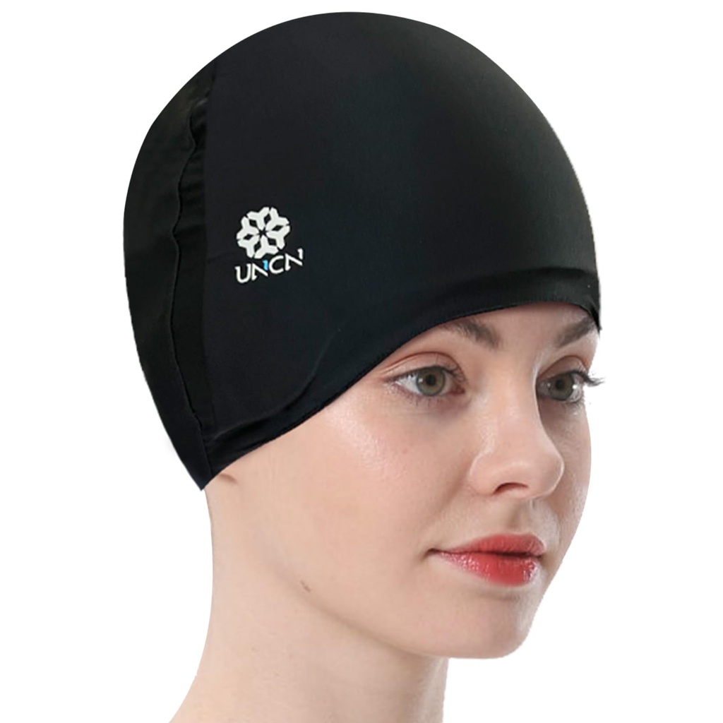uncn Full Head Migraine Relief Hat, Ice Headache Wrap for Migraine Cooling Cap Pack Hat Compress Pad Cold Therapy for Stress, Tension, Sinus Pain Relief Reusable Physical Relief