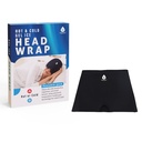 PURSONIC Hot & Cold Gel Ice Head Wrap - V-Shaped Reusable Pack for Headache, Sinus, and Migraine Relief