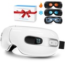 Eye Massager with Heat and Cooling for Migraine Dry Eyes Relief, Rechargeable Bluetooth Music Migraines Relief Eye Massager Improve Sleeping Gifts for Women Men