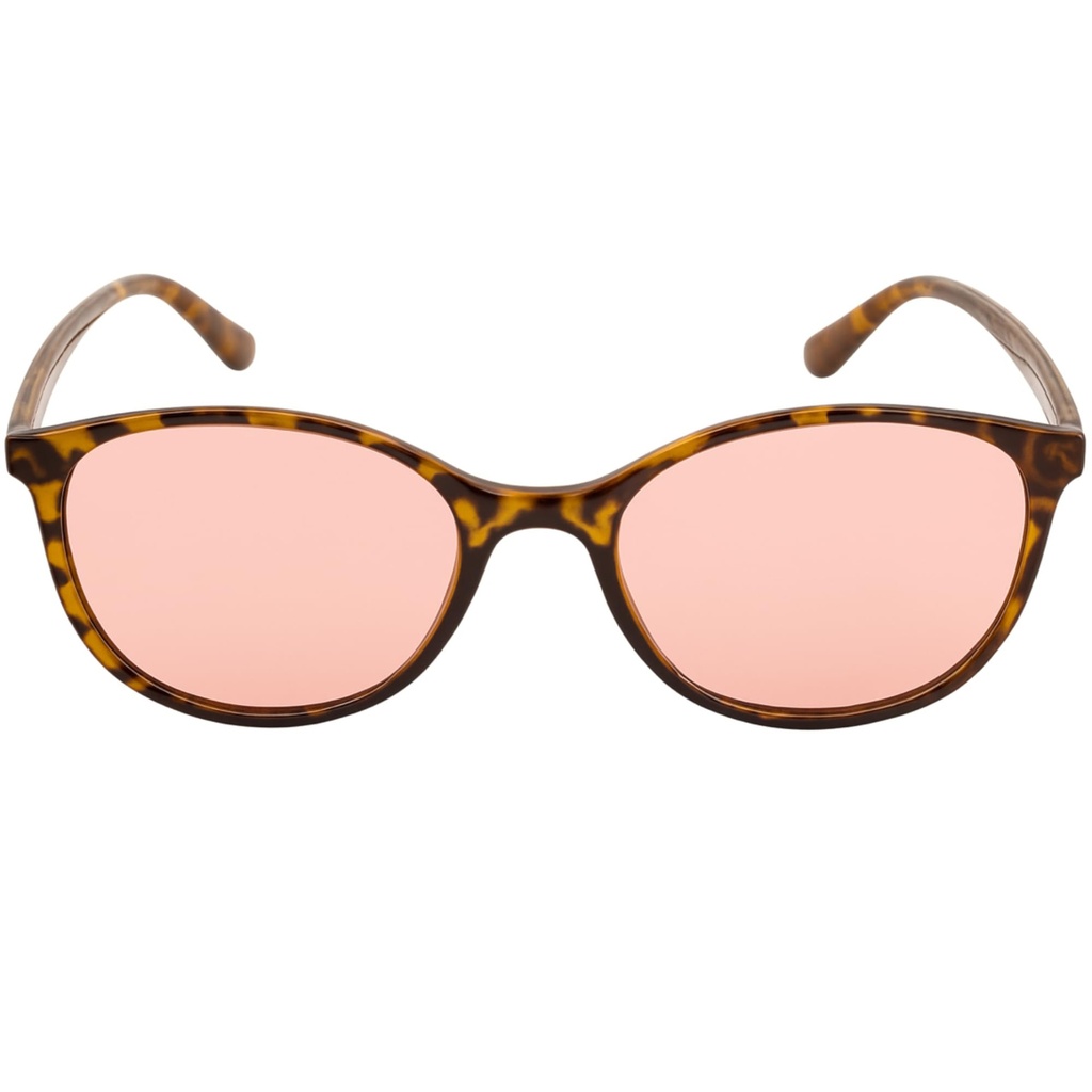 Family Tree Remedies FL-41 Migraine Glasses for Light Sensitivity/Photophobia–Indoor/Outdoor Transitional Lens–Tortoise Frame