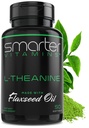 Smarter L-Theanine 250mg Supplement, in Non-GMO Flaxseed Oil, 50 Liquid Softgels