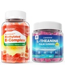 LILICARE Liposomal L-Theanine Gummies & Super Methylated Vitamin B Complex Gummies