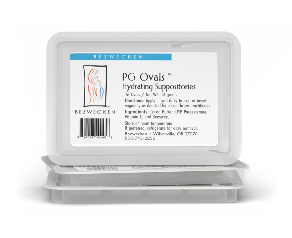 Bezwecken - PG Ovals (3-Pack) -16 Ovals – New Improved Shape – Professionally Formulated to Alleviate Vaginal Dryness in Women of All Ages