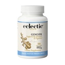 Eclectic Herb - Ginger Capsules | Antioxidants for Heart Support & Digestive Health | Herbal Supplement | US-Grown, Organic, Vegan, Non-GMO, Gluten Free (90 CT | 395 mg)
