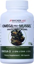 Bricker Labs Omega Cyclo - Mussel Joint Health Supplement, Premium Neuseeland Green Lipped Mussel, Full Spectrum Omega Joint Supplements für gemeinsame Gesundheit und Komfort, 90 Kapseln