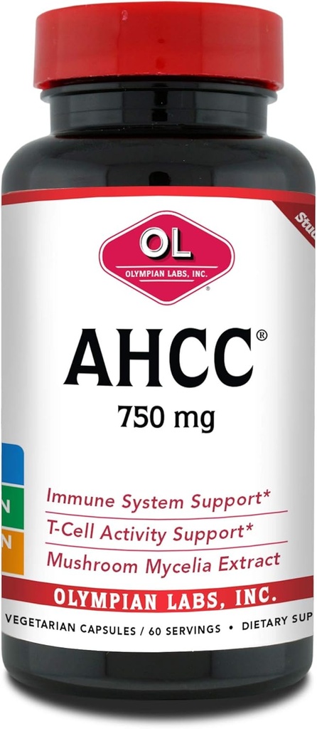 Olympian Labs Premium AHCC Suplimentul de AHCC