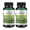 Swanson Spearmint Leaf Full Spectrum Digestive Supplement for Digestive-Comfort-Seeking Adults - 400 mg Mentha Spicata (60 Capsules, 2 Pack)