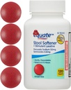 Stool Softener Plus Stimulant Laxative Tablets for Constipation, Equate'e Stool Softener with Stimulant Laxative, 120 Count (Pack of 1) + vsl Sticker