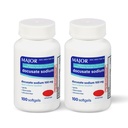 MAJOR Docusate Sodium 100mg Softgels, Stool Softener Laxative for Occasional Constipation Relief - Gentle, Dependable, Stimulant-Free, 100 Count (2-Pack)