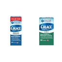 Colace Regular Strength Stool Softener 100 mg Capsules 100 Count Docusate Sodium Stimulant-Free for Gentle & 2-in-1 Stool Softener & Stimulant Laxative Tablets