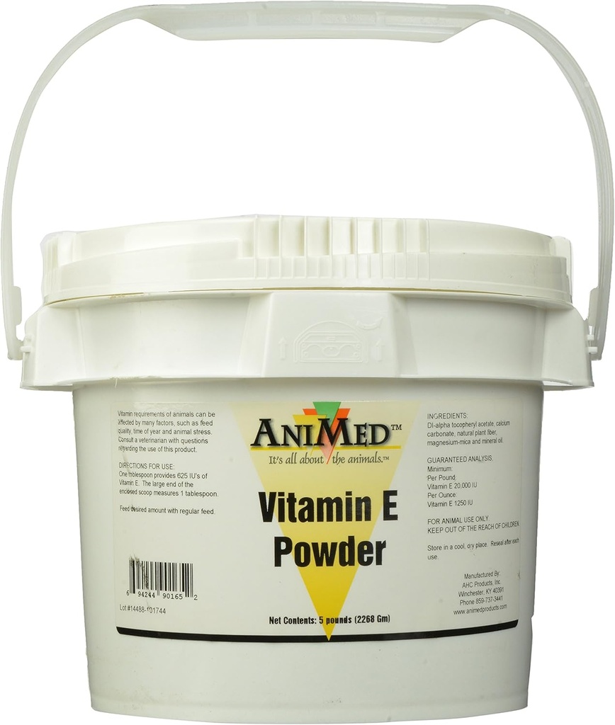 AniMed E-vitamin Por 5 # 1250 NE / OZ