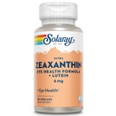 SOLARAY Zeaxanthin for Men & Women - Lutein and Zeaxanthin Supplement for Eyes, Vision & Macular Health Support Formula, Eye Vitamin Complex with Bilberry, Vitamin C, & Blueberry - 30 Veg Caps