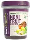 BareOrganics Organic Noni Fruit Powder - USDA Certified Organic, Raw, Vegan, Gluten-Free Superfood - Noni Powder for Smoothies, Juices & Recipes, 8 Oz